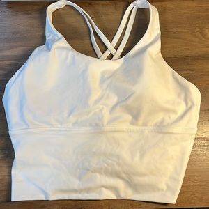 NVGTN White Sports Bra